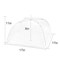(6 Pack) Pop-Up Food Cover Tents, 17 Inch X17 Inch Food Mesh Cover, Reusable and Collapsible Outdoor Picnic Food Cover Net,Suit for Parties Picnics,BBQs
